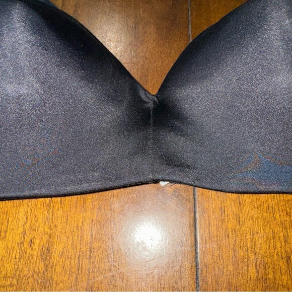 Wacoal Ultimate Side Smoother Wire Free Black Contour Bra 852281 Size 36DD - Picture 3 of 7